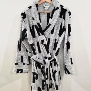 Victoria's Secret PINK Super Soft Logo Cozy Robe